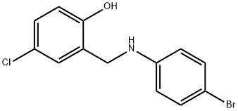 2-{[(4-bromophenyl)amino]methyl}-4-chlorophenol