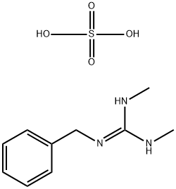 1-benzyl-2,3-dimethylguanidinium sulphate (2:1)