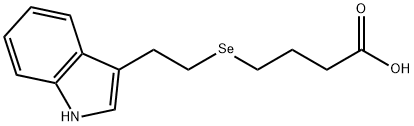 4-[[2-(1H-Indol-3-yl)ethyl]seleno]butyric acid