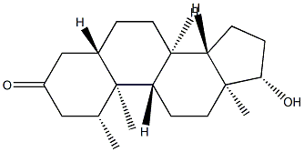 1β-Methyl-17β-hydroxy-5α-androstane-3-one