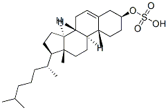 (3S,8S,9S,10R,13R,14S,17R)-10,13-dimethyl-17-[(2R)-6-methylheptan-2-yl ]-3-sulfooxy-2,3,4,7,8,9,11,12,14,15,16,17-dodecahydro-1H-cyclopenta[a ]phenanthrene