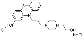 4-[3-(2-CHLORO-10H-PHENOTHIAZIN-10-YL)PROPYL]PIPERAZINE-1-ETHANOL DIHYDROCHLORIDE