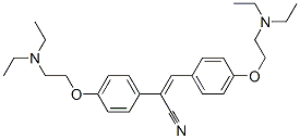 (Z)-2,3-bis[4-(2-diethylaminoethoxy)phenyl]prop-2-enenitrile