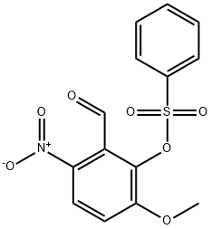 2-Hydroxy-6-nitro-M-anisaldehyde Benzenesulfonate