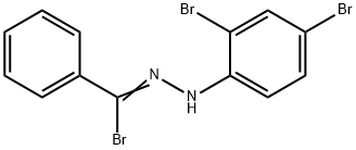1-[BROMO(PHENYL)METHYLENE]-2-(2,4-DIBROMOPHENYL)-HYDRAZINE