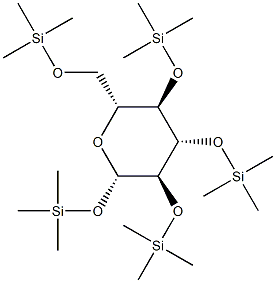 1-O,2-O,3-O,4-O,6-O-Pentakis(trimethylsilyl)-β-D-glucopyranose