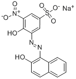 sodium 4-hydroxy-3-[(2-hydroxy-1-naphthyl)azo]-5-nitrobenzenesulphonate