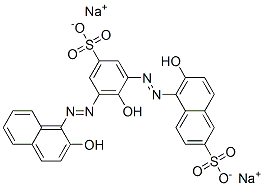 disodium 6-hydroxy-5-[[2-hydroxy-3-[(2-hydroxynaphthyl)azo]-5-sulphonatophenyl]azo]naphthalene-2-sulphonate