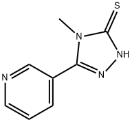吡啶,3-(3-巯基-4-甲基-5-(4H-1,2,4-三唑基))-