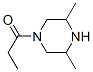 Piperazine, 3,5-dimethyl-1-propionyl- (7CI,8CI)