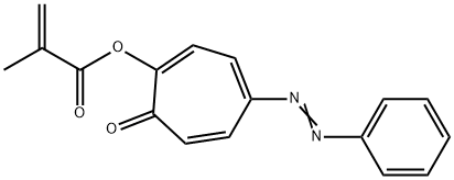 Methacrylic acid=7-oxo-4-(phenylazo)-1,3,5-cycloheptatrien-1-yl ester