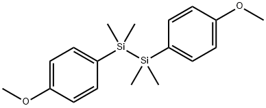 双(4-甲氧基苯基)-1,1,2,2-四甲基二硅烷