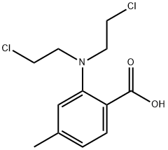 2-[Bis(2-chloroethyl)amino]-p-toluic acid