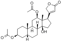 3Β,12Β-双乙酸基-5Β-20(22)-卡烯内酯-14-醇