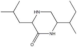 2-Piperazinone,6-sec-butyl-3-isobutyl-(7CI,8CI)