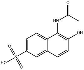 5-acetamido-6-hydroxynaphthalene-2-sulphonic acid