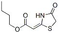 butyl (2E)-2-(4-oxothiazolidin-2-ylidene)acetate