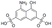 2,7-Naphthalenedisulfonic acid, 4-amino-5-hydroxy-, coupled with diazotized 2-(4-aminophenyl)-1H-benzimidazol-5-amine, diazotized 4-nitrobenzenamine and phenol, sodium salt