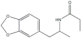 N-(α-Methyl-3,4-methylenedioxyphenethyl)propionamide