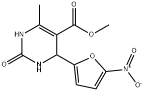 2-Oxo-4-(5-nitro-2-furyl)-6-methyl-1,2,3,4-tetrahydropyrimidine-5-carboxylic acid methyl ester