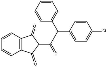 2-[(p-Chlorophenyl)phenylacetyl]-1,3-indandione