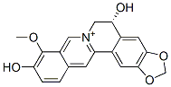 (5R)-5,6-Dihydro-5,10-dihydroxy-9-methoxybenzo[g]-1,3-benzodioxolo[5,6-a]quinolizinium