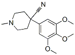 1-methyl-4-(3,4,5-trimethoxyphenyl)piperidine-4-carbonitrile
