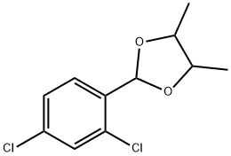 2-(2,4-dichlorophenyl)-4,5-dimethyl-1,3-dioxolane