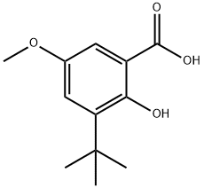 3-(叔丁基)-2-羟基-5-甲氧基苯甲酸
