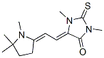 1,3-dimethyl-2-thioxo-5-[(1,5,5-trimethyl-2-pyrrolidinylidene)ethylidene]imidazolidin-4-one