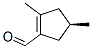 1-Cyclopentene-1-carboxaldehyde, 2,4-dimethyl-, (R)- (9CI)