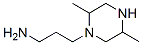 1-Piperazinepropanamine,2,5-dimethyl-(9CI)