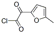 2-Furanacetyl chloride, 5-methyl-alpha-oxo- (9CI)