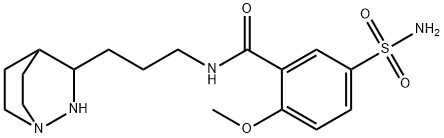N-[3-[1,2-Diazabicyclo[2.2.2]octan-3-yl]propyl]-2-methoxy-5-sulfamoylbenzamide