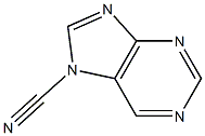 Purine-7-carbonitrile (6CI)