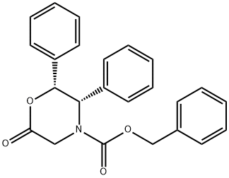(2R,3S)-N-苄氧羰基-2,3-二苯基吗啉-6-酮