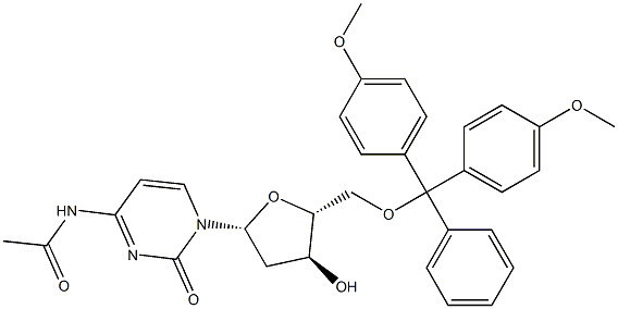 N-乙酰基-5'-O-(4,4'-二甲氧基三苯甲基)-2'-脱氧胞苷