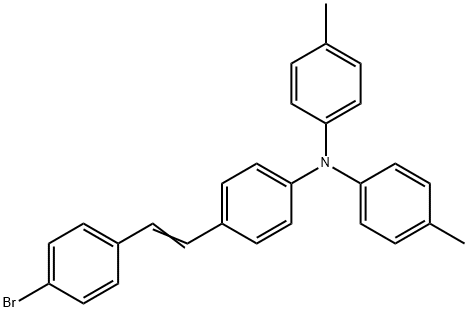 4-[2-(4-溴苯基)乙烯基]-N,N-二(4-甲基苯基)苯胺