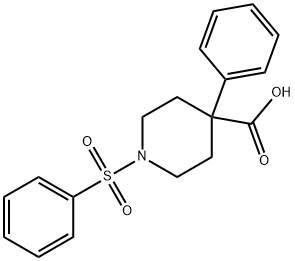 4-苯基-1-(苯磺酰基)哌啶-4-羧酸
