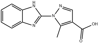 1-(1H-1,3-benzodiazol-2-yl)-5-methyl-1H-pyrazole-4-carboxylic acid