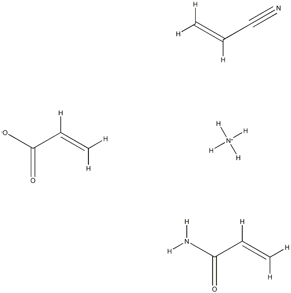 2-Propenoic acid, ammonium salt, polymer with 2-propenamide and 2-propenenitrile