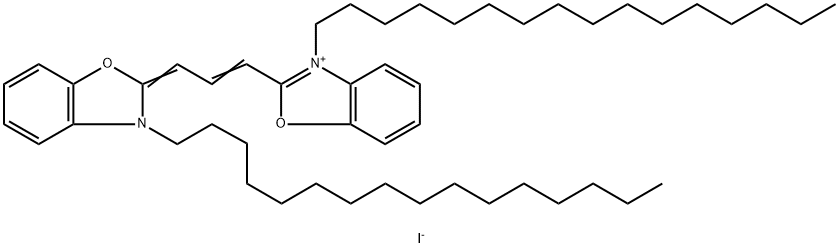 3-十六烷基-2-[3-(3-十六烷基-2(3H)-苯并恶唑亚基)-1-丙烯基]苯并恶唑碘化物