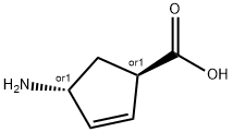 (-)-(1S,4R)-4-AMINOCYCLOPENT-2-ENECARBOXYLIC ACID