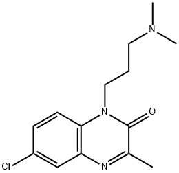 1-dimethylaminopropyl-3-methyl-6-chloroquinoxaline-2(1H)-one