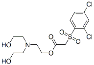 2-(bis(2-hydroxyethyl)amino)ethanol, 2-(2,4-dichlorophenyl)sulfonylace tic acid