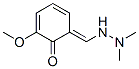 (6E)-6-[(2,2-dimethylhydrazinyl)methylidene]-2-methoxy-cyclohexa-2,4-d ien-1-one