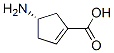 1-Cyclopentene-1-carboxylicacid,4-amino-,(4S)-(9CI)