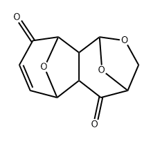 1,4:6,10-Diepoxy-1H-cycloheptcoxepin-5,9-dione, 3,4,5a,6,10,10a-hexahydro-, 1R-(1.alpha.,4.alpha.,5a.beta.,6.alpha.,10.alpha.,10a.beta.)-