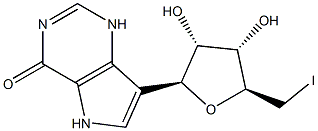 5'-deoxy-5'-iodo-9-deazainosine