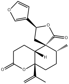 (4aR,4aβ,5R,5'S)-5'-(3-Furanyl)-4,4a,6,7,8,8a,4',5'-octahydro-6α-methyl-8aβ-(1-methylethenyl)spiro[5H-1-benzopyran-5,3'(2'H)-furan]-2,2'(3H)-dione